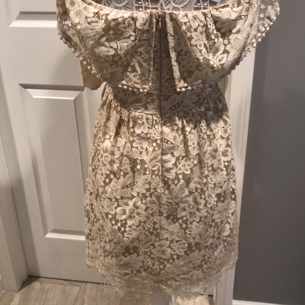Brand new Altar’d state strapless Lace Dress - Picture 6 of 10